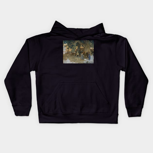 henry ossawa tanner he healed the sick Kids Hoodie by YOUR NAME IN ART